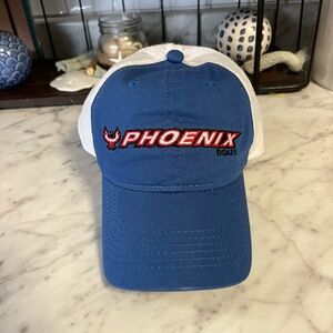 Outdoor Cap Blue and White Hat new